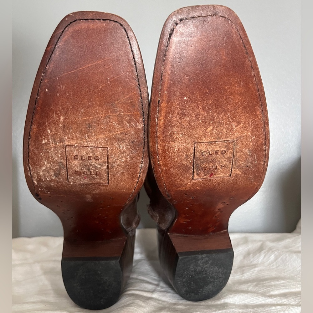 Cleo + Wolf Women Brown Boot Size 7 - Picture 5 of 7